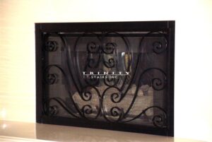 Wrought Iron Fire Place Screen #11