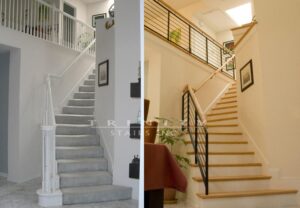 Stair Remodel Before/After #14