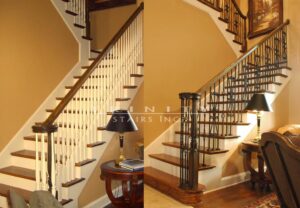 Stair Remodel Before/After #11