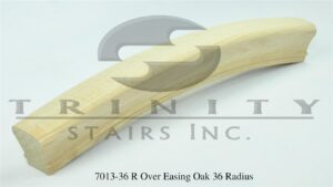 Stair Fittings - 7013-36 R Over Easing Oak 36 Radius