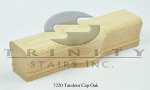 Stair Fittings - 7220 Tandem Cap Oak