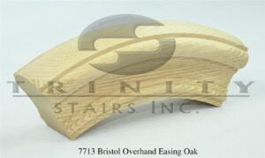 Stair Fittings - 7713 Bristol Overhand Easing Oak