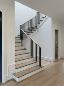 41A Elegant Modern Iron & Wood Stairs