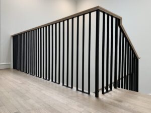 41C Elegant Modern Iron & Wood Stairs