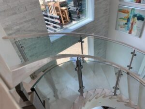 43A Glass and Steel Stairs